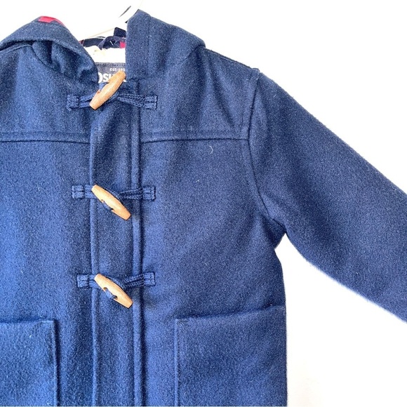 Osh Kosh Baby Hooded Toggle Pea Coat - Picture 7 of 10